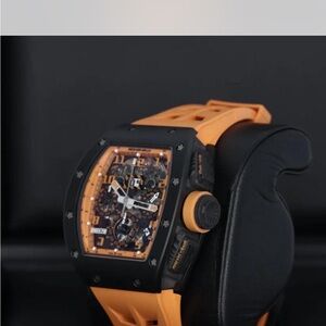 Orange & black Richard Mille